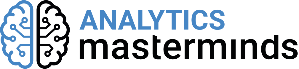 Analytics mastermind logo.
